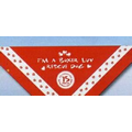 Domestic Red Triangle Bandanna